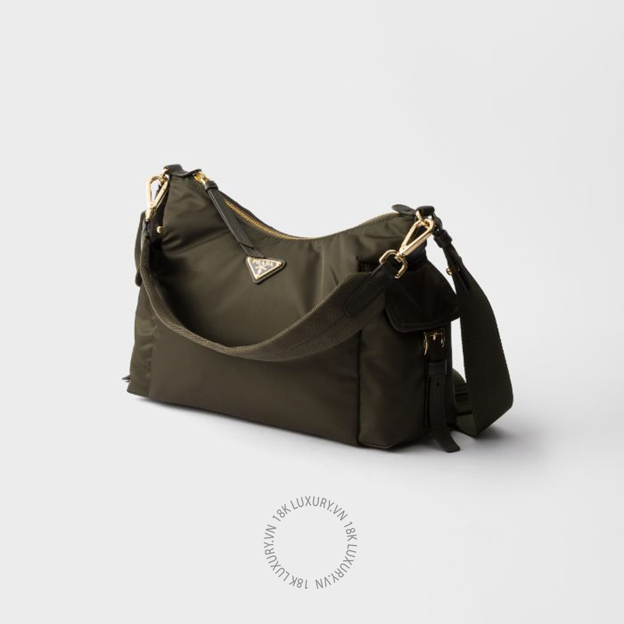 Túi xách đeo chéo Prada Explore large Re-Nylon and leather bag 1BC264_RDLN_F05VI_V_NOO NTPR100