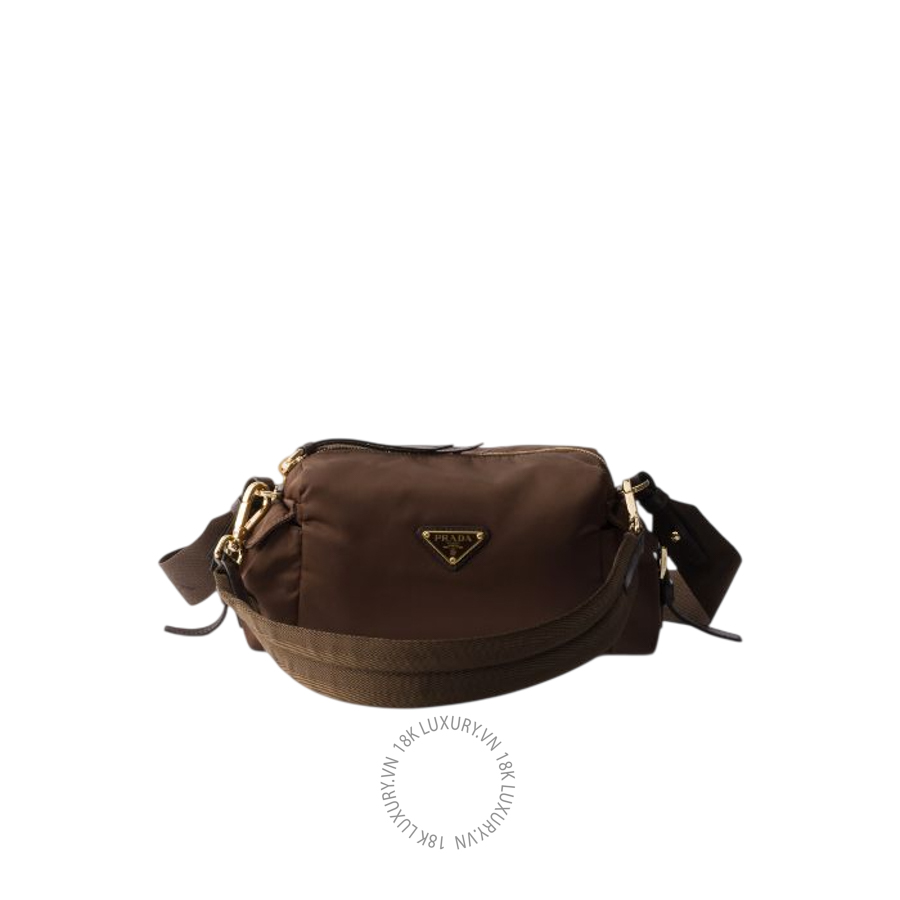 Túi xách đeo chéo Prada Explore small Re-Nylon and leather shoulder bag 1BH232_RDLN_F0038_V_NOO NTPR087