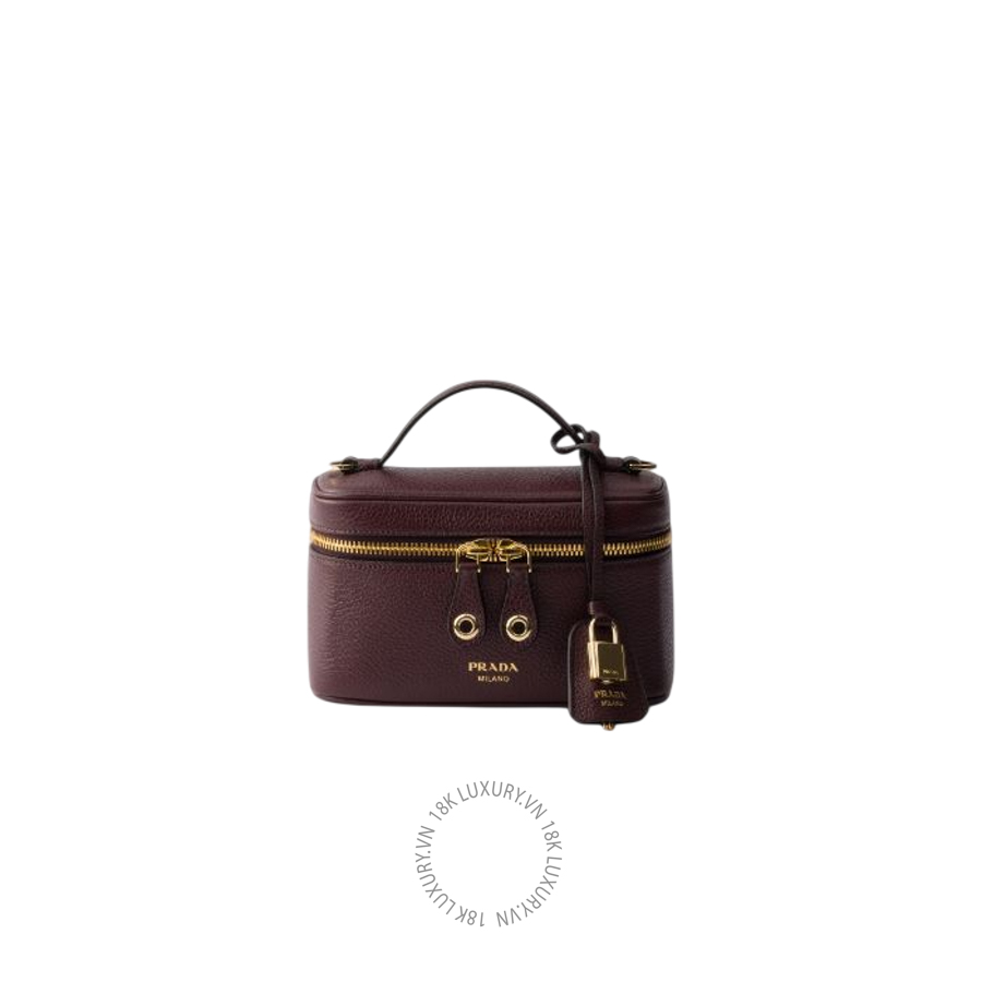 Túi xách đeo chéo Prada Leather mini-bag 1BH234_2DKV_F0LV7_V_OOO NTPR104