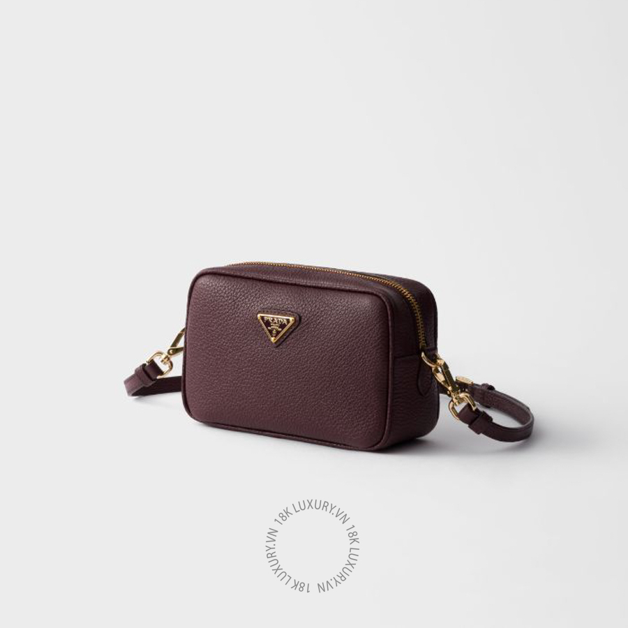 Túi xách đeo chéo Prada Leather mini-bag 1NF060_2DKV_F0007 NTPR175