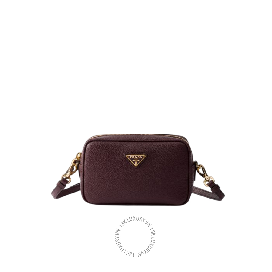 Túi xách đeo chéo Prada Leather mini-bag 1NF060_2DKV_F0007 NTPR175