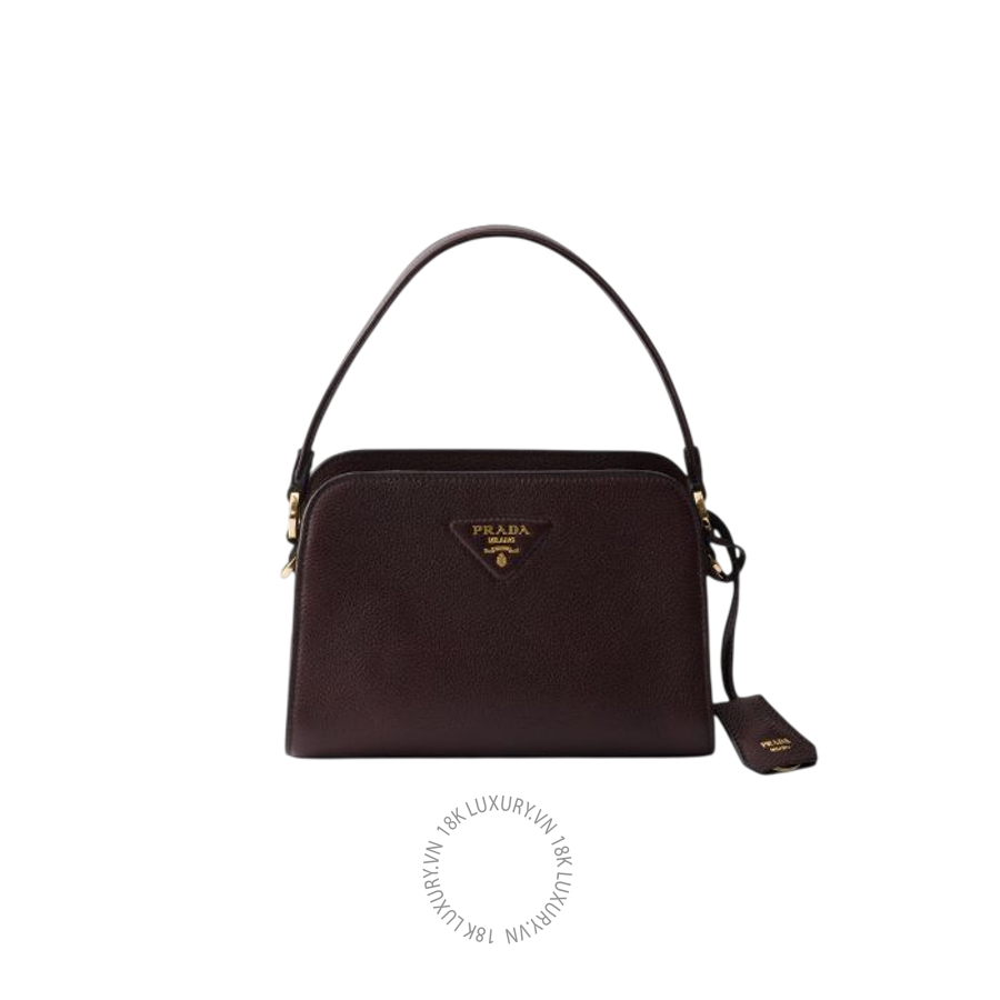 Túi xách đeo chéo Prada Leather mini handbag 1BA510_2DKV_F05T8_V_OMO NTPR119