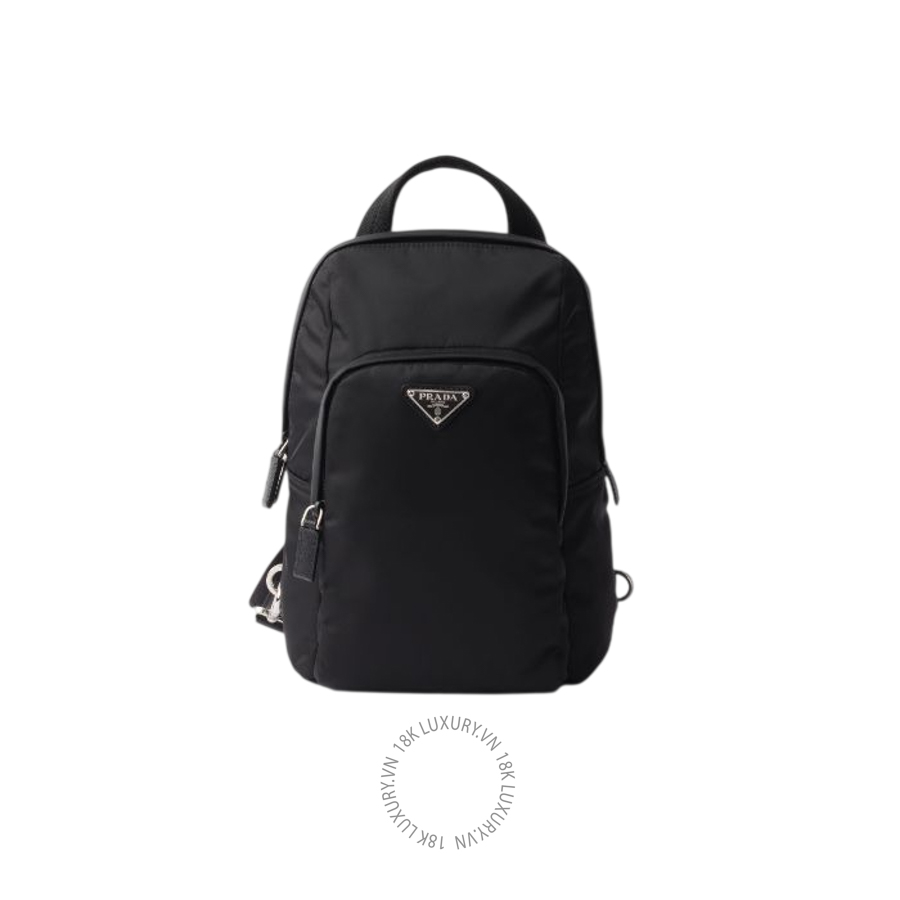 Túi xách đeo chéo Prada Re-Nylon and Saffiano leather backpack 2VZ116_2DMG_F0002_V_OOO NTPR231