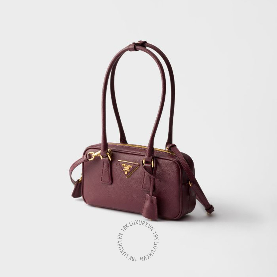 Túi xách đeo chéo Prada Saffiano leather top-handle mini-bag 1BB181_NZV_F05YW_V_EOM NTPR060