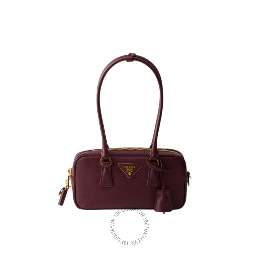 Túi xách đeo chéo Prada Saffiano leather top-handle mini-bag 1BB181_NZV_F05YW_V_EOM NTPR060
