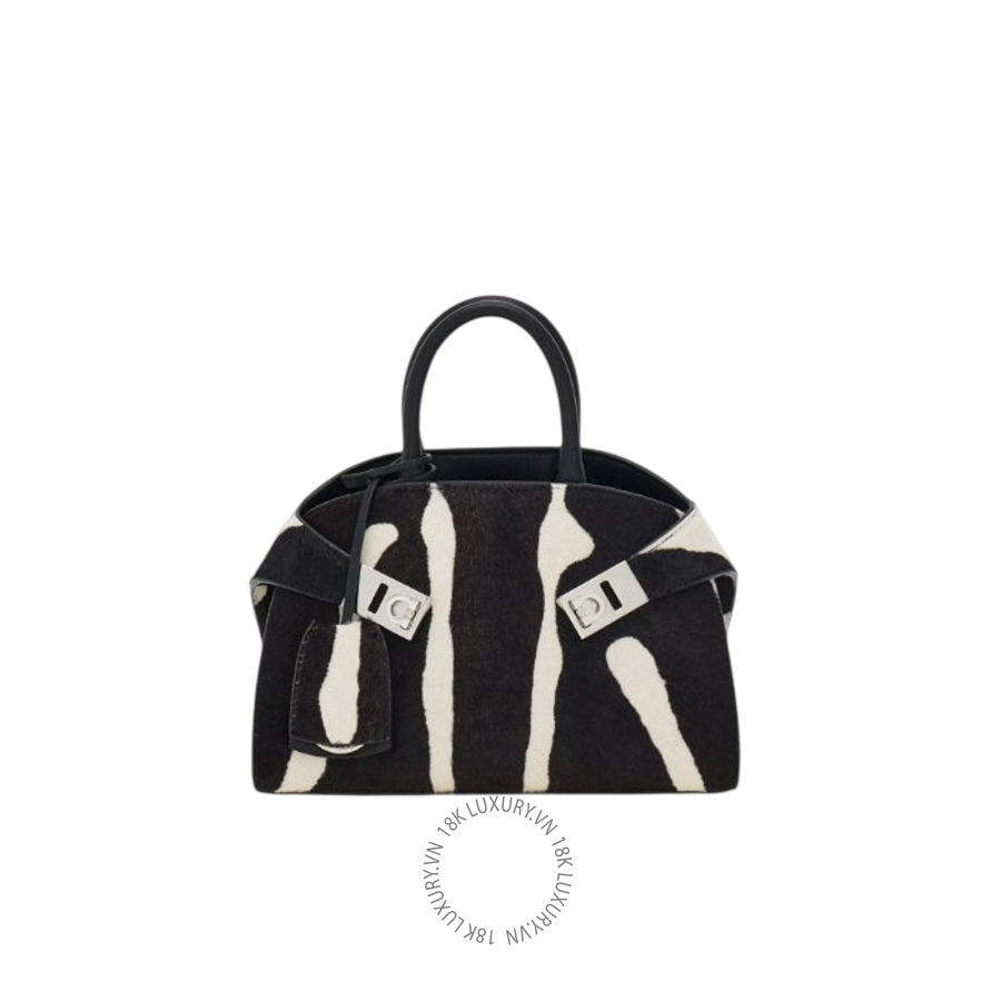 Túi Xách Đeo Chéo Salvatore Ferragamo Hug handbag bicolor (XS) 215975789606 MTRK137