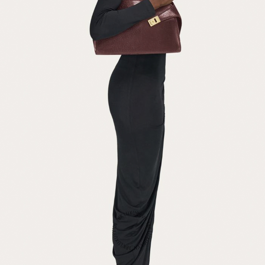 Túi Xách Đeo Chéo Salvatore Ferragamo Hug Soft shoulder bag (M) plum 219816788916 MTRK176
