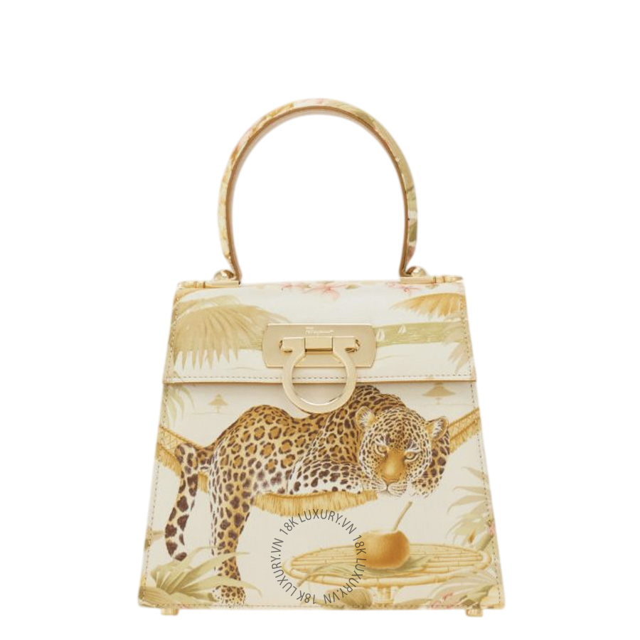 Túi Xách Đeo Chéo Salvatore Ferragamo Iconic Top Handle (S) multicolor 212193795988 MTRK154