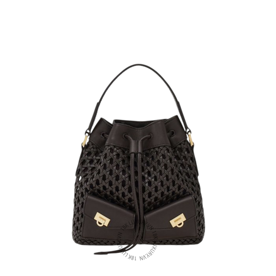 Túi Xách Đeo Chéo Salvatore Ferragamo Multipocket bucket bag Testa di Moro 221169796165 MTRK123