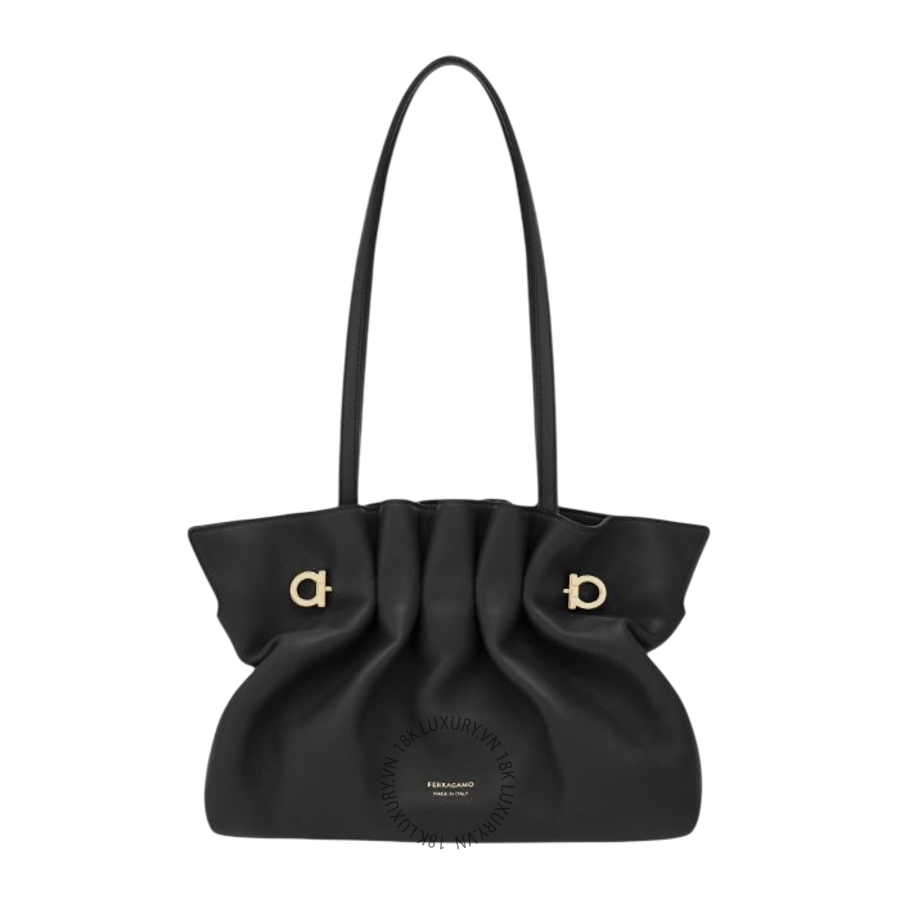 Túi Xách Đeo Chéo Salvatore Ferragamo Soft-bag (S) black 219959783294 MTRK096