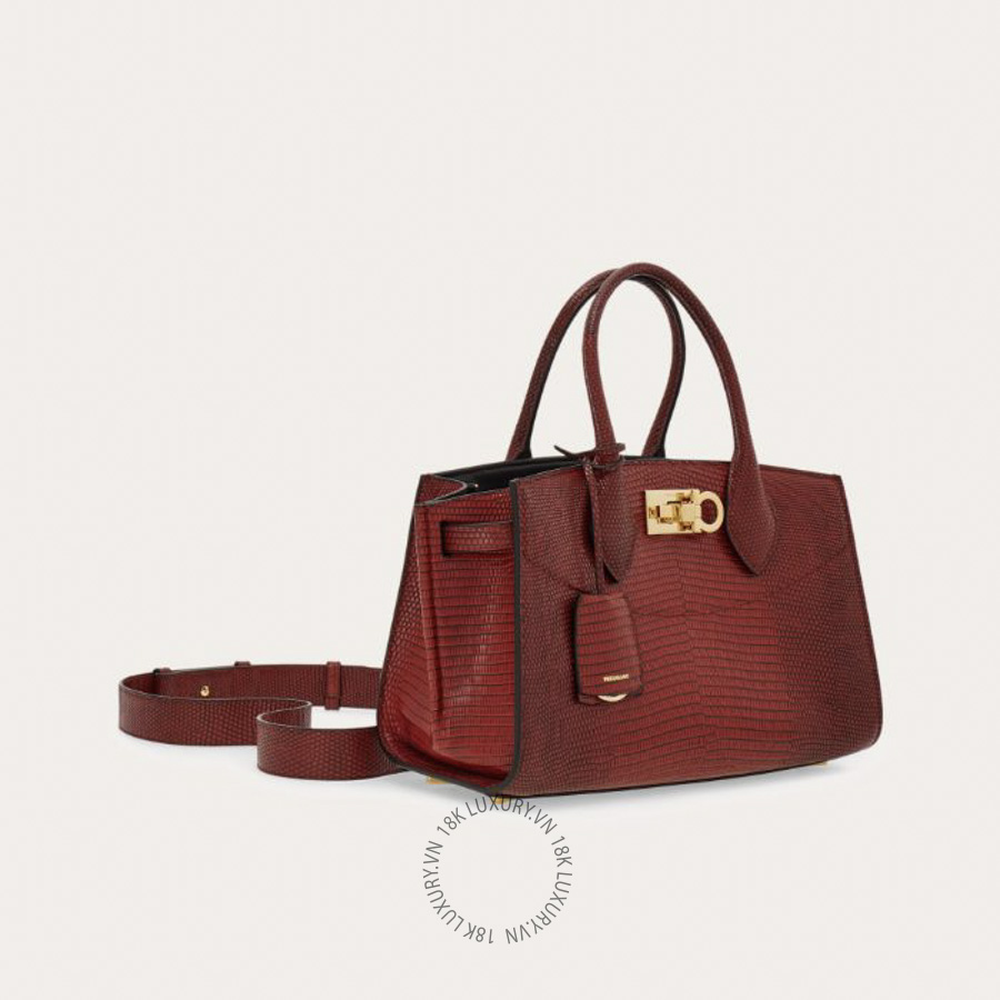 Túi Xách Đeo Chéo Salvatore Ferragamo Studio Soft bag (M) Red 21A779795230 MTRK266 22 Túi Xách Đeo Chéo Salvatore Ferragamo Studio Soft bag (M) Red 21A779795230 MTRK266