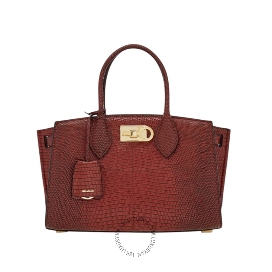 Túi Xách Đeo Chéo Salvatore Ferragamo Studio Soft bag (M) Red 21A779795230 MTRK266