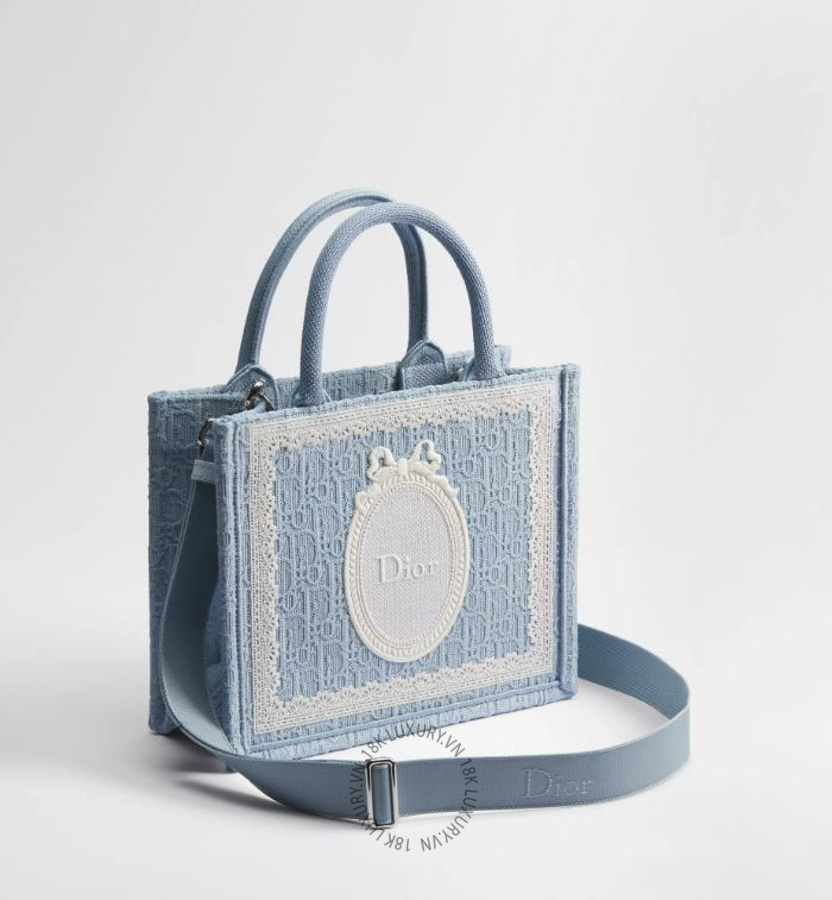 Túi Xách Đeo Chéo Small Dior Book Tote with Strap M1404PEHS_M259 AMXM152