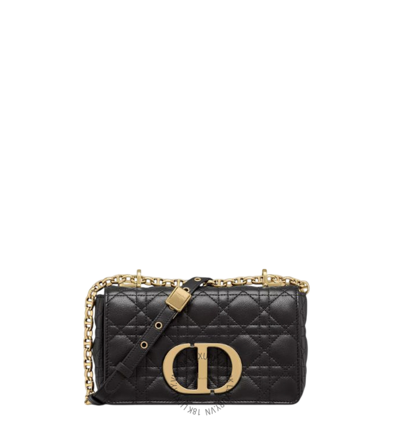 Túi Xách Đeo Chéo Small Dior Caro Bag M9241UWHC_M900 AMXM268
