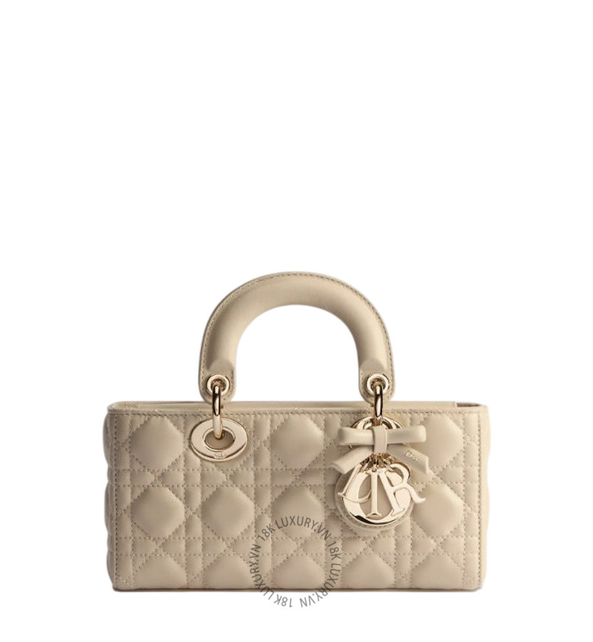 Túi Xách Đeo Chéo Small Lady D-Joy Bag Trench Cannage Lambskin M0613OUQA_M73U AMXM227