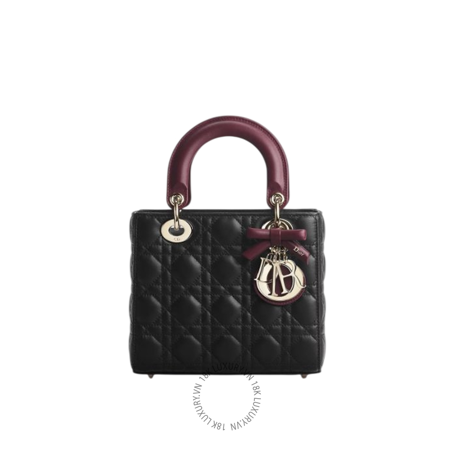 Túi Xách Đeo Chéo Small Lady Dior Bag with Strap M0531OUQC_M976 TTTP012