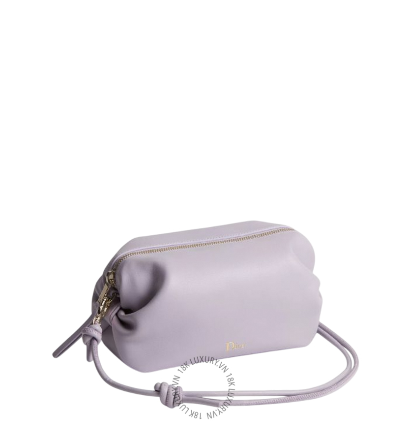 Túi Xách Dior Bow Pouch Lilas Supple Lambskin S3900OQWC_M493 RMTM018
