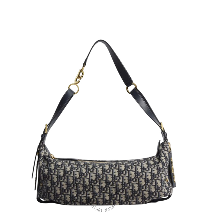 Túi Xách Medium D-Journey Bag Blue Dior Oblique Jacquard M2417UTZQ_M928 AMXM247