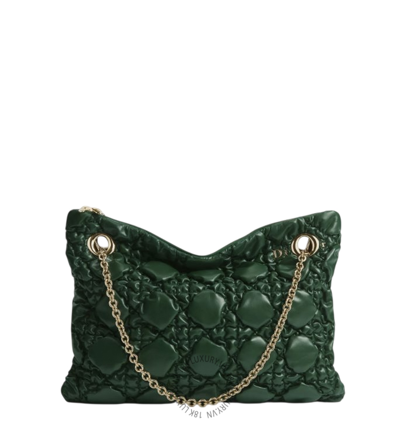 Túi Xách Medium Dior Milly-La-Forêt Forest Bloom Puffy Macrocannage Calfskin Bag M1415OUYA_M14S AMXM087