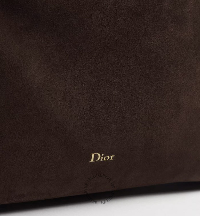 Túi Xách Medium Diorly Bag Chocolate Suede Calfskin M1412OHJX_M66M AMXM068 17 Túi Xách Medium Diorly Bag Chocolate Suede Calfskin M1412OHJX_M66M AMXM068