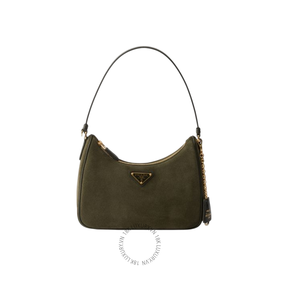 Túi xách mini Prada Re-Edition 2005 suede 1N204T_2G64_F05VI NTPR142