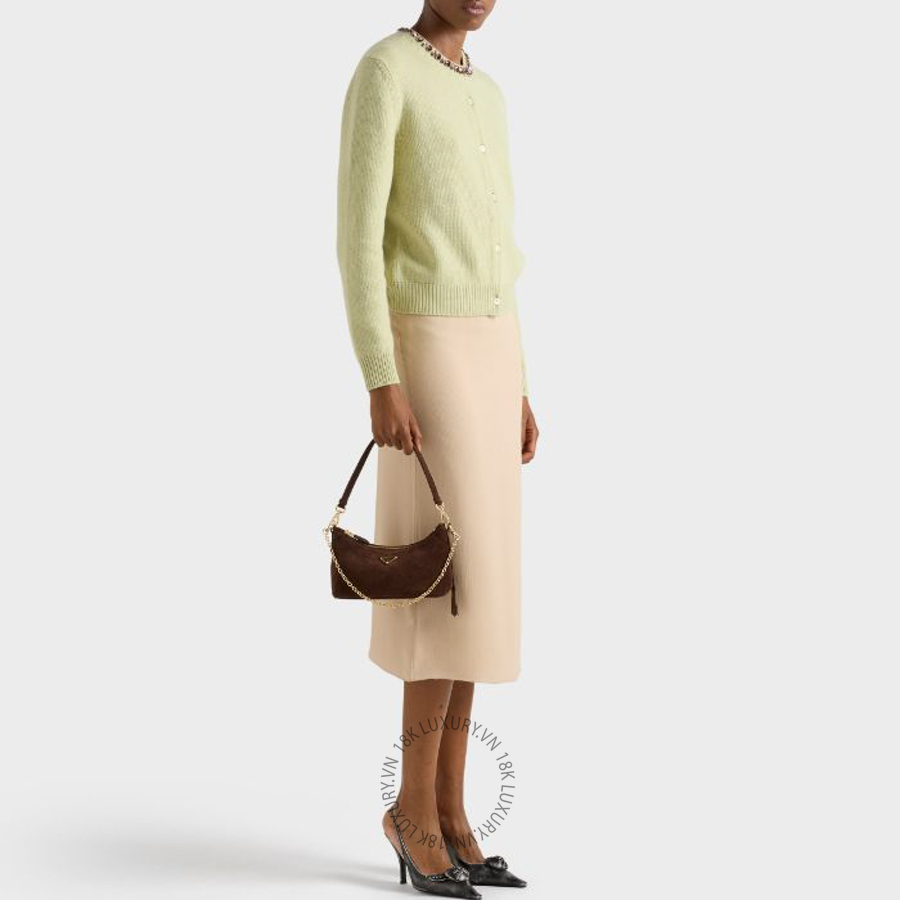 Túi xách mini Prada Suede 1BC305_2C4S_F0003_V_OOM NTPR023