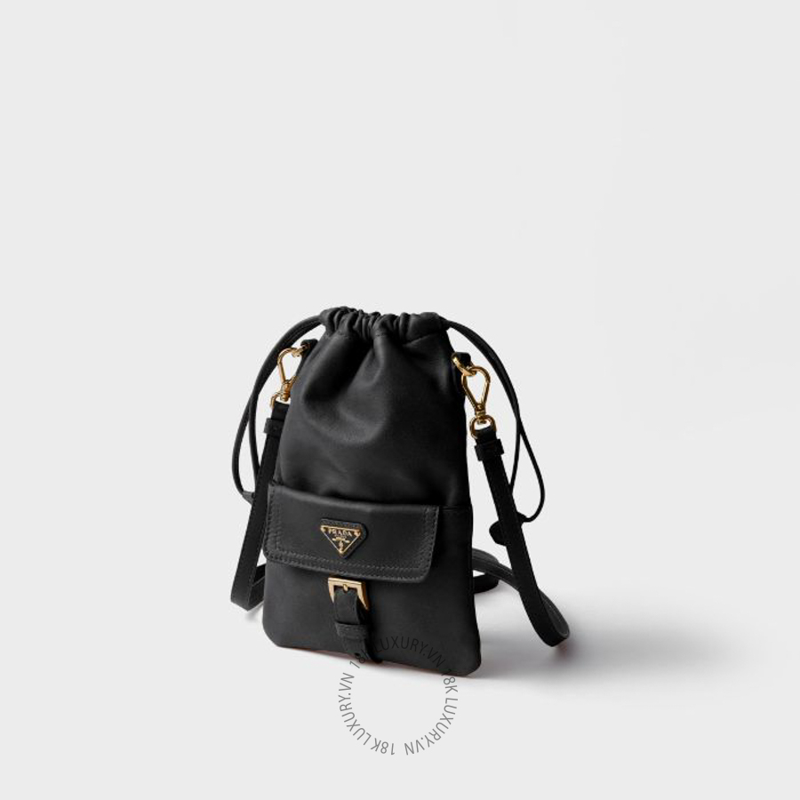 Túi Xách Prada Nappa leather pouch 1MS017_2G6Y_F0002 PRV022
