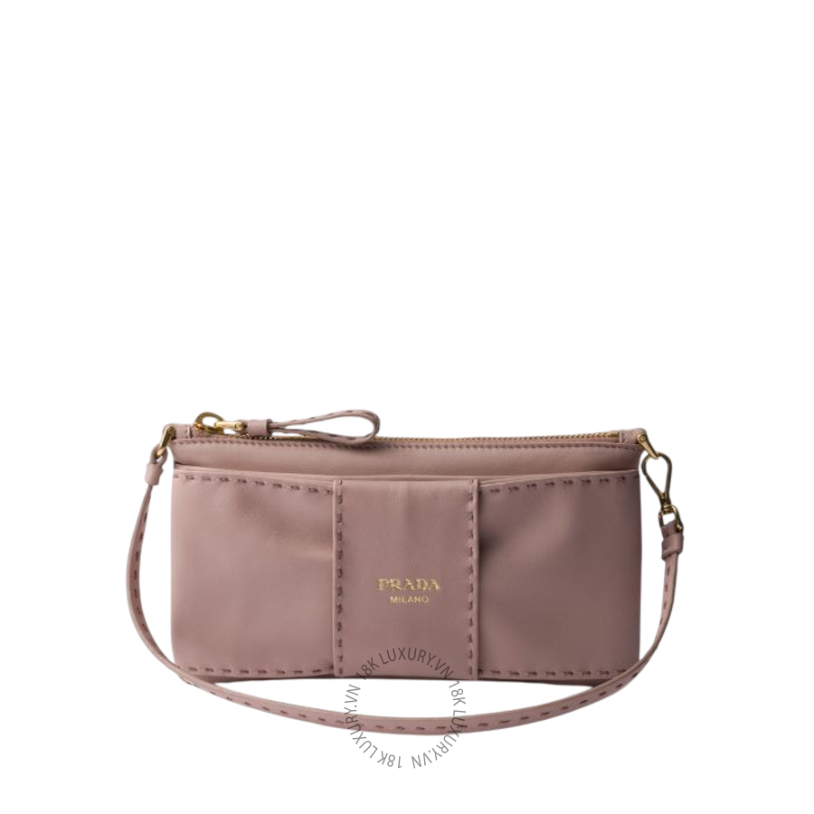 Túi Xách Prada Nappa leather zipper pouch 1MB082_2DX8_F0D91 PRV041