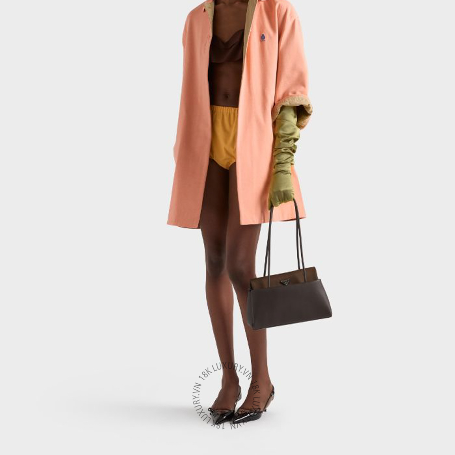 Túi xách Prada Passage medium leather with Re-Nylon flap 1BA495_2G52_F0201_V_OPO NTPR190