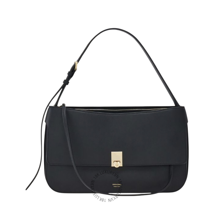 Túi Xách Salvatore Ferragamo Cara bag (S) black 21A904797357 MTRK208