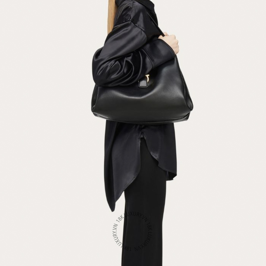 Túi Xách Salvatore Ferragamo Mia tote bag (L) black 219804777335 MTRK061