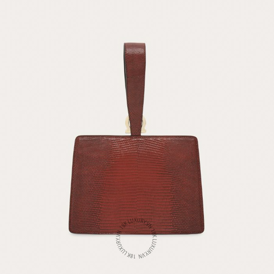 Túi Xách Salvatore Ferragamo Mini clutch Rust/Testa di Moro 221166795549 MTRK250 14 Túi Xách Salvatore Ferragamo Mini clutch Rust/Testa di Moro 221166795549 MTRK250