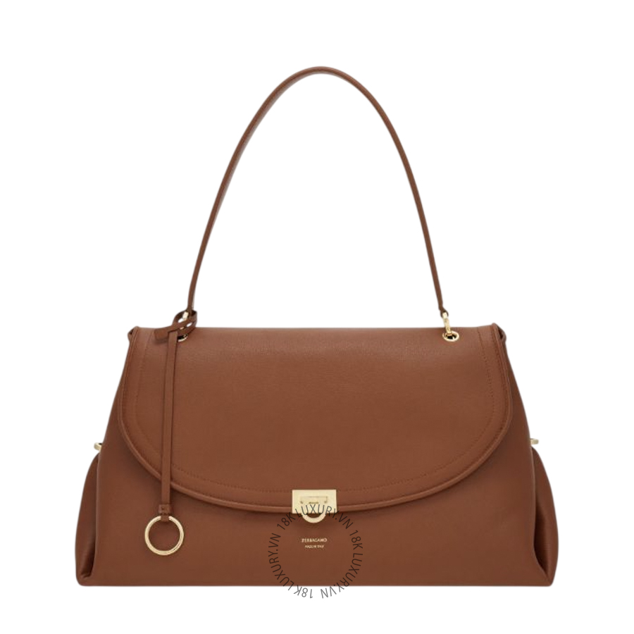 Túi Xách Salvatore Ferragamo Sofia 2026 shoulder bag (L) Cognac 21A866796251 MTRK152