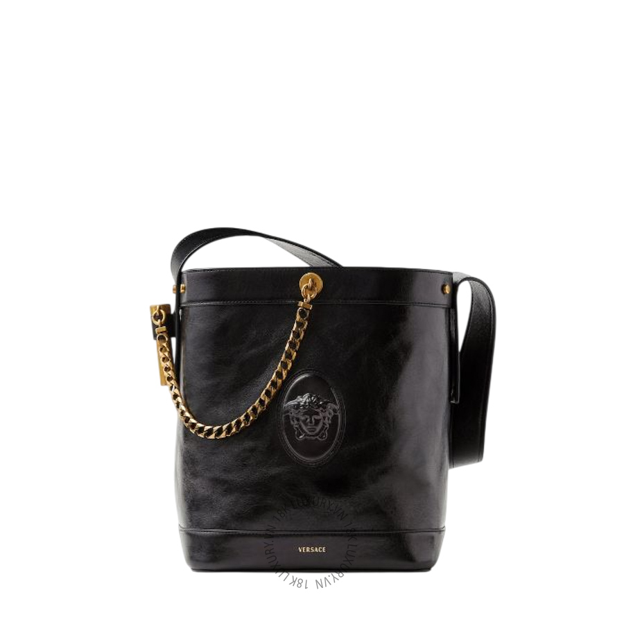 Túi Xách Versace Pivot Small Leather Bucket Bag 1023460-1A17453_DTU_UNICA_1B55J VSC200