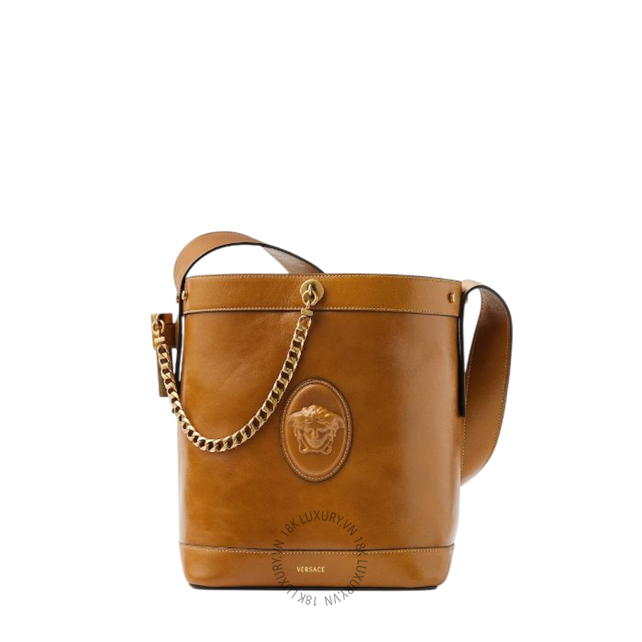 Túi Xách Versace Pivot Small Leather Bucket Bag 1023460-1A17453_DTU_UNICA_1KN0J VSC207