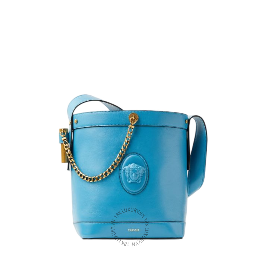 Túi Xách Versace Pivot Small Leather Bucket Bag 1023460-1A19197_DTU_UNICA_1UR5J VSC209
