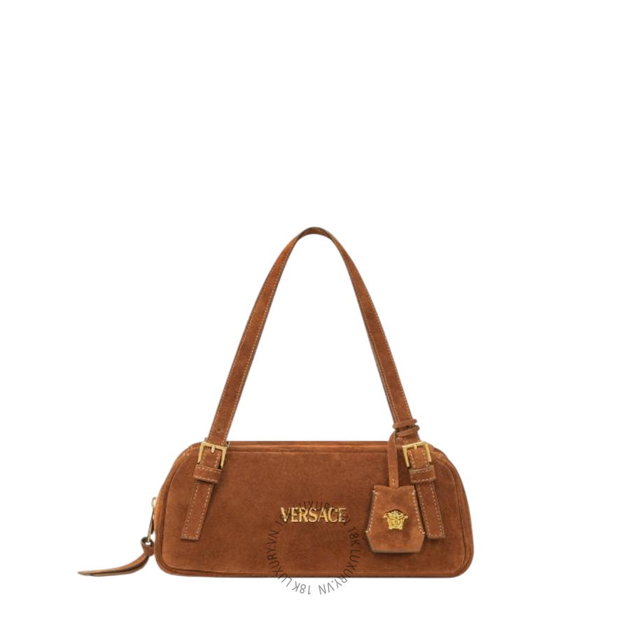 Túi Xách Versace Tag Suede Bowling Bag 1015792-1A09892_DTU_UNICA_1NG8V VSC146