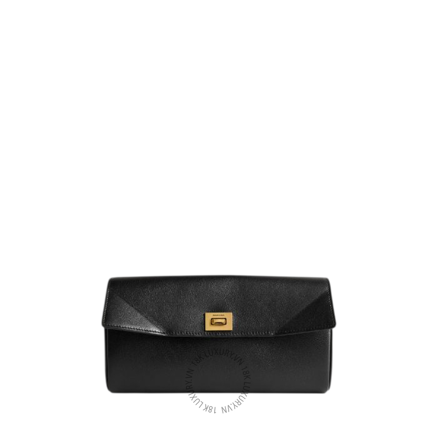 Ví Dài Balenciaga Women's Rodeo Continental Wallet in Black 8141122ABKX1000 BCA291
