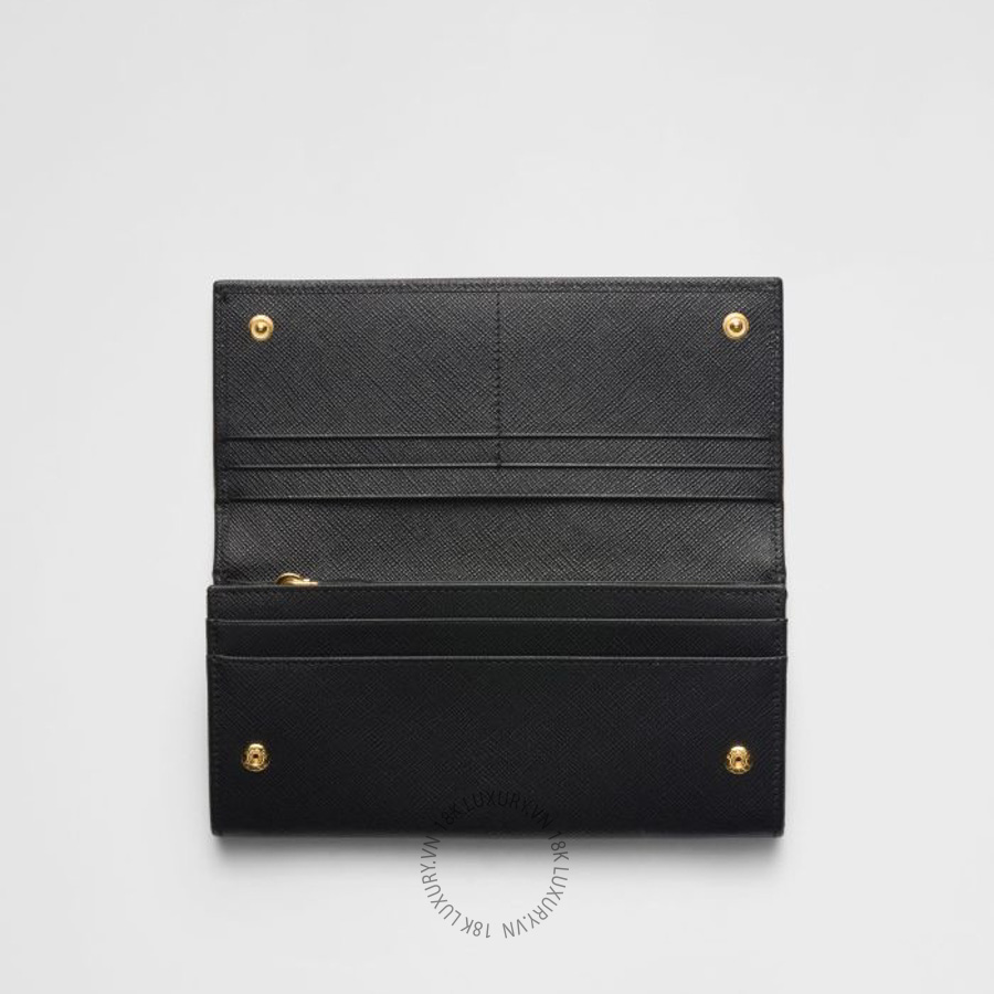 Ví Dài Prada Large Saffiano Leather Wallet 1MH132_QHH_F0002 PRV108