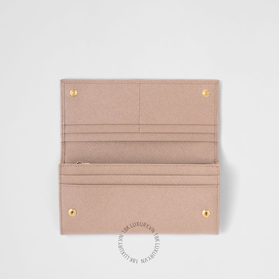 Ví Dài Prada Large Saffiano Leather Wallet 1MH132_QHH_F0236 PRV107