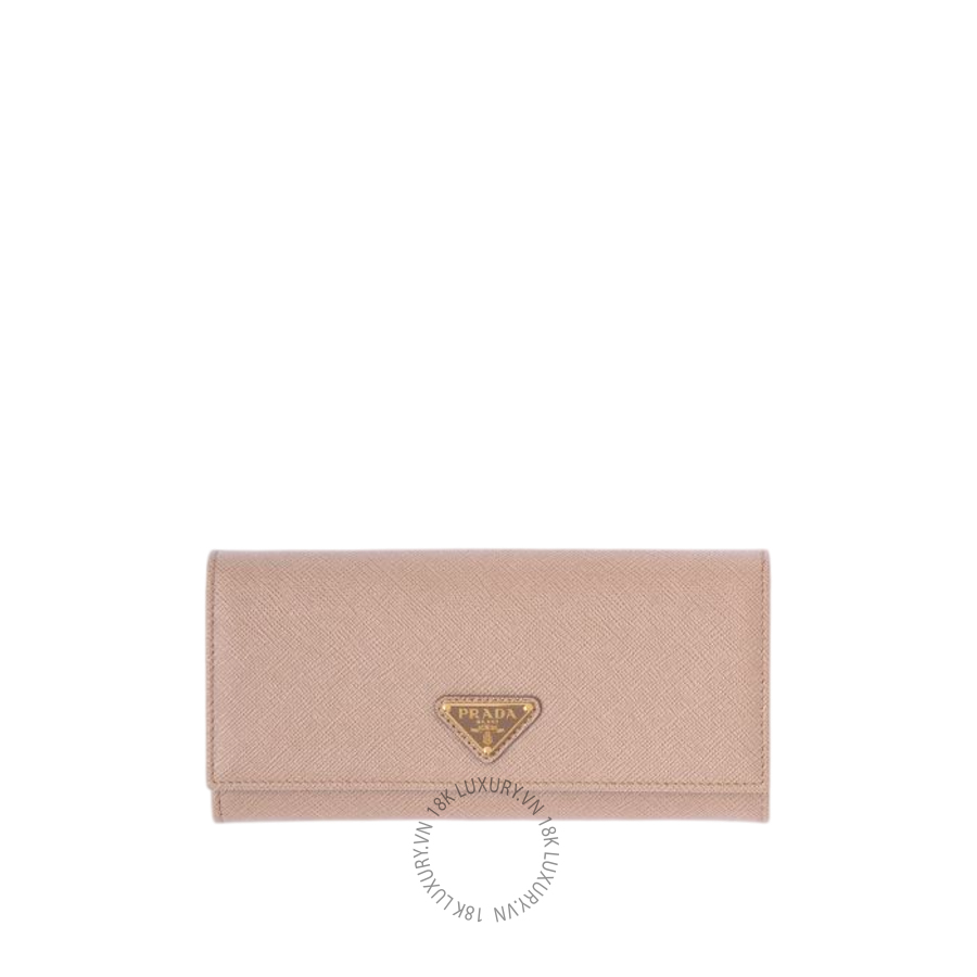 Ví Dài Prada Large Saffiano Leather Wallet 1MH132_QHH_F0236 PRV107