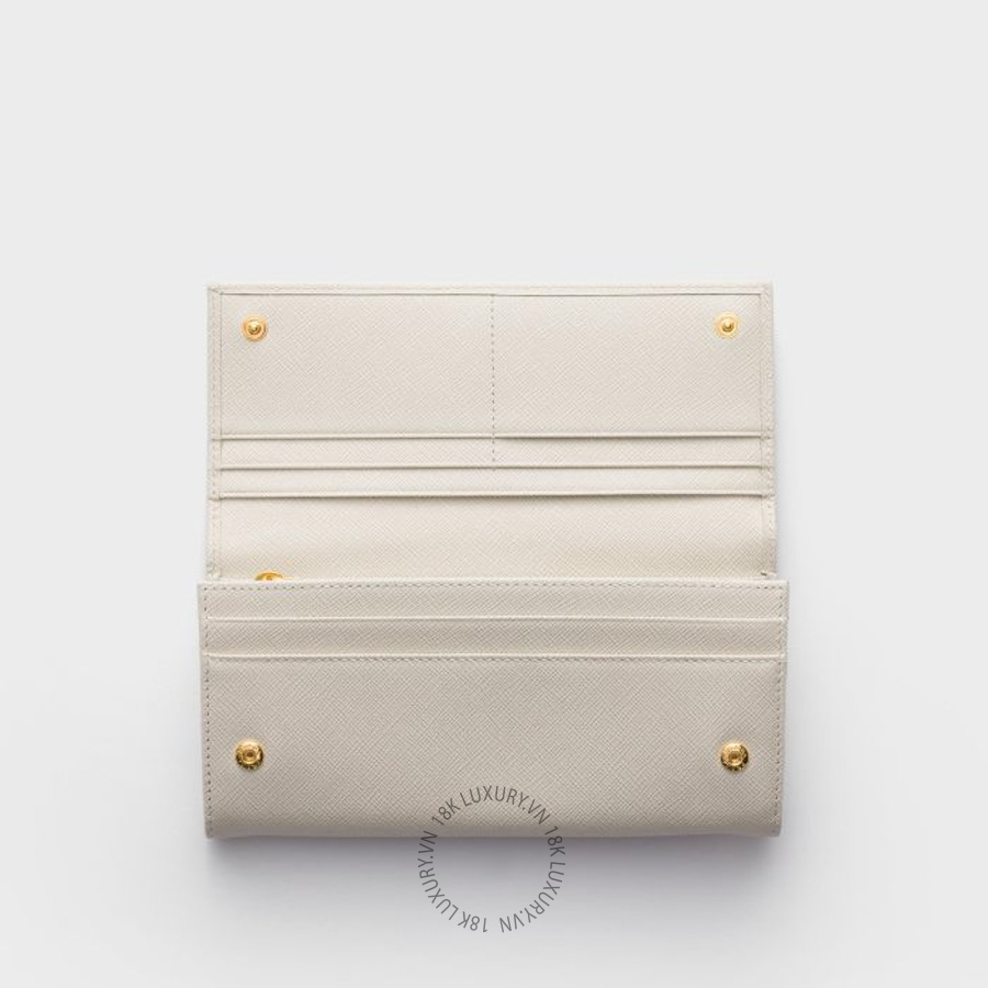Ví Dài Prada Large Saffiano Leather Wallet 1MH132_QHH_F0K74 PRV066