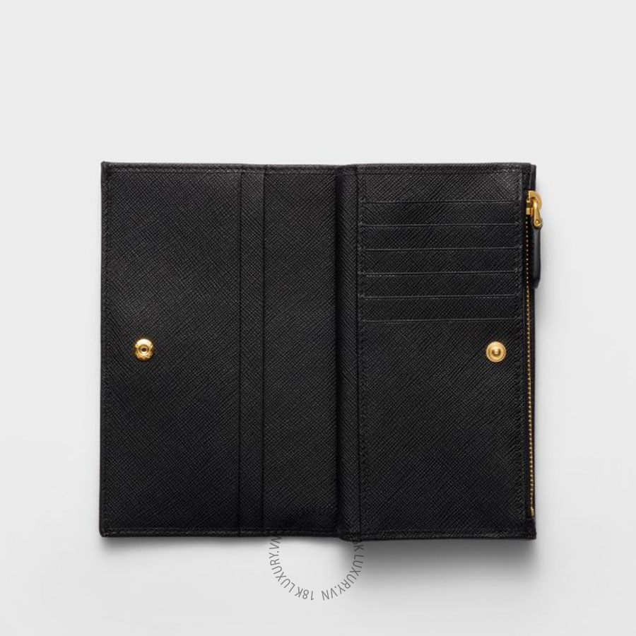 Ví Dài Prada Large Saffiano leather wallet 1ML009_QHH_F0002 PRV109