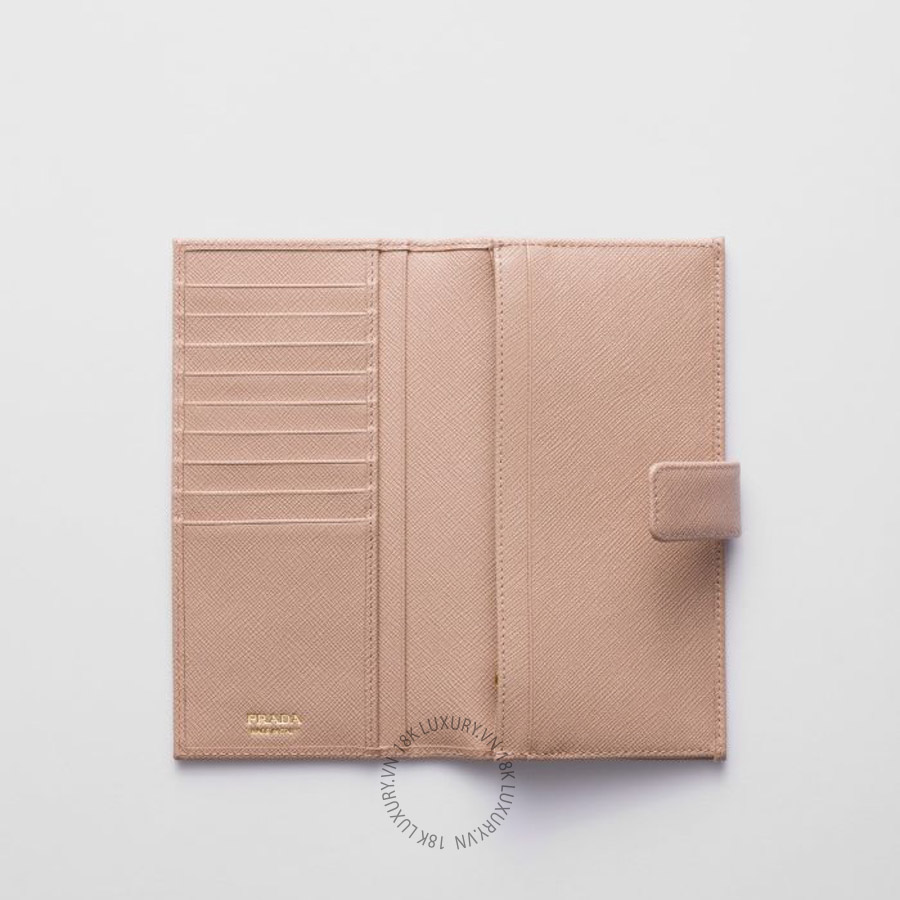 Ví Dài Prada Large Saffiano leather wallet 1MV025_QWA_F0236 PRV141