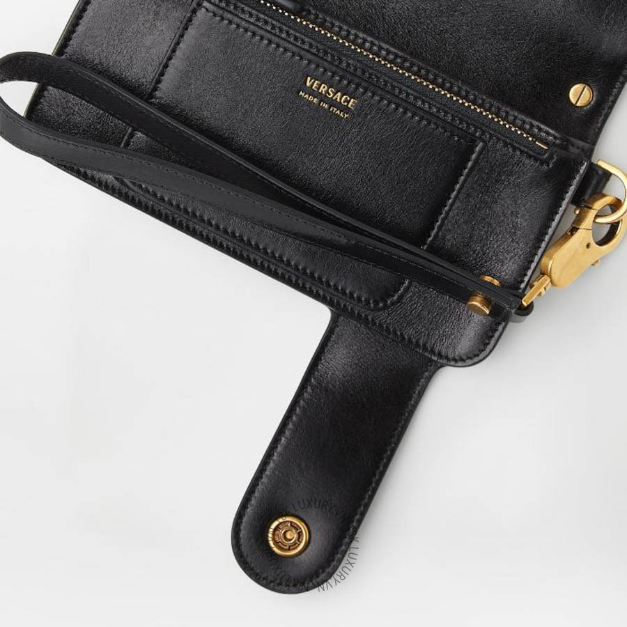 Ví dài Versace Emblème Long Leather Wallet 1023726-1A17453_DTU_UNICA_1B55J VSC548
