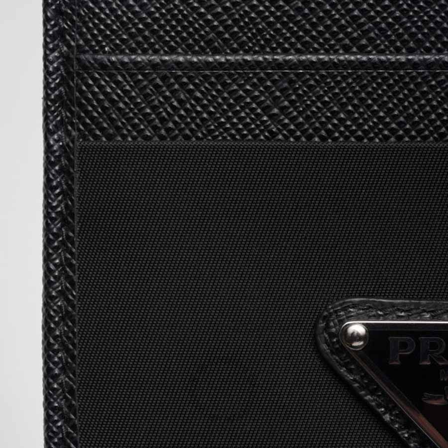 Ví đựng thẻ Prada Re-Nylon and Saffiano leather card holder 2MC025_2DMH_F0002 NVPR084
