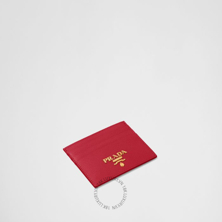 Ví Đựng Thẻ Prada Saffiano Leather Card Holder 1MC025_QWA_F068Z PRV081