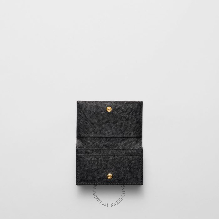 Ví Đựng Thẻ Prada Saffiano leather card holder 1MC122_QHH_F0002 PRV102
