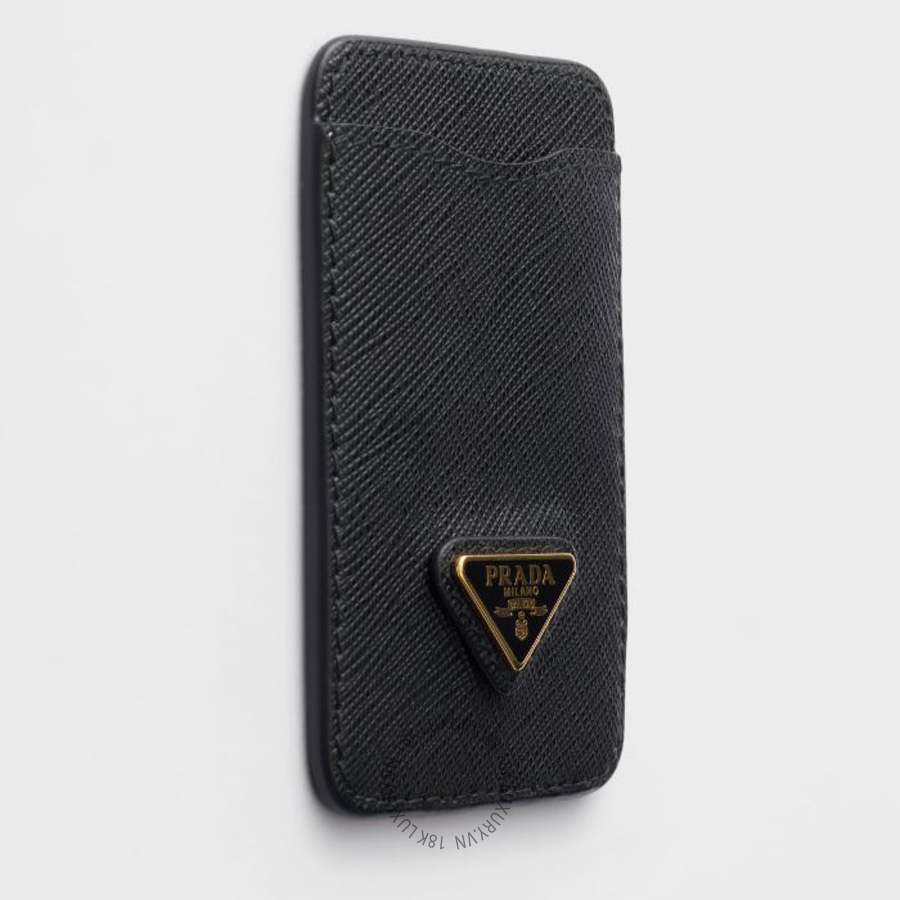 Ví Đựng Thẻ Prada Saffiano leather card holder 1MC136_QHH_F0002 PRV032
