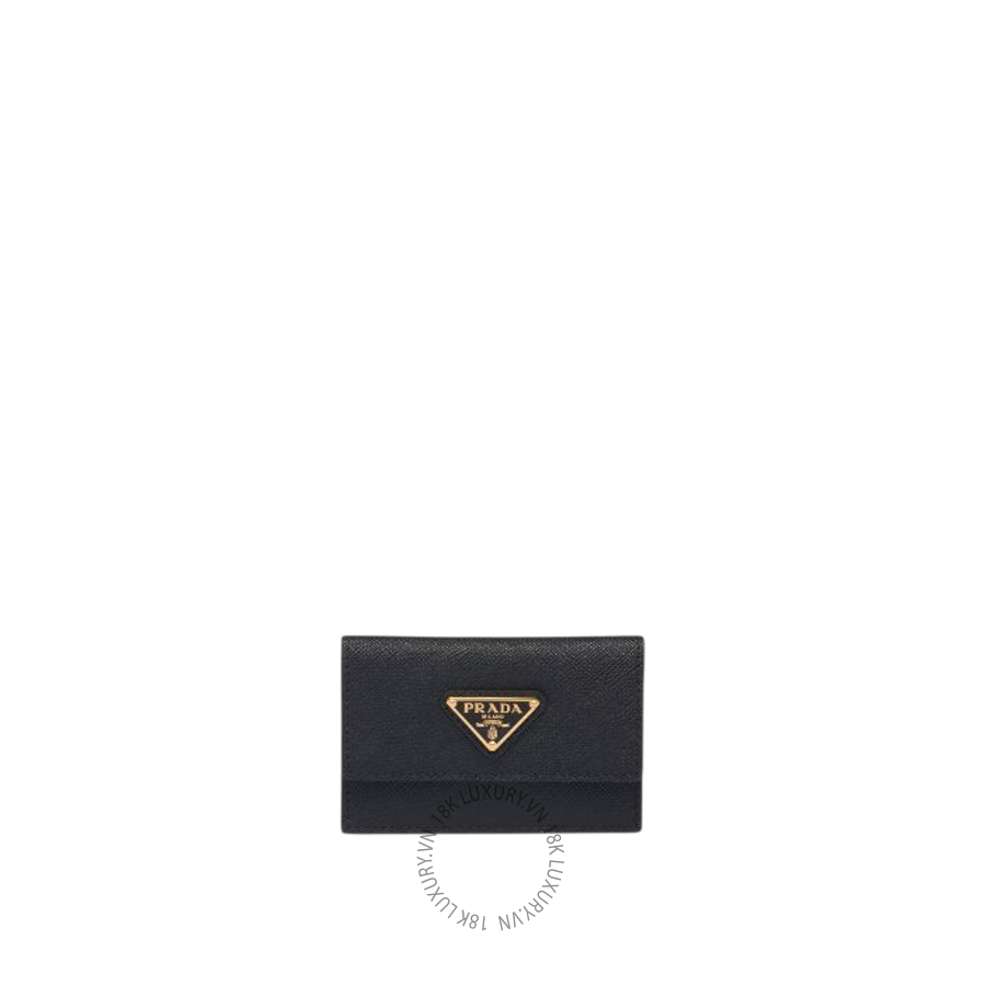 Ví Đựng Thẻ Prada Saffiano leather card holder 1MF028_QHH_F0002 PRV104